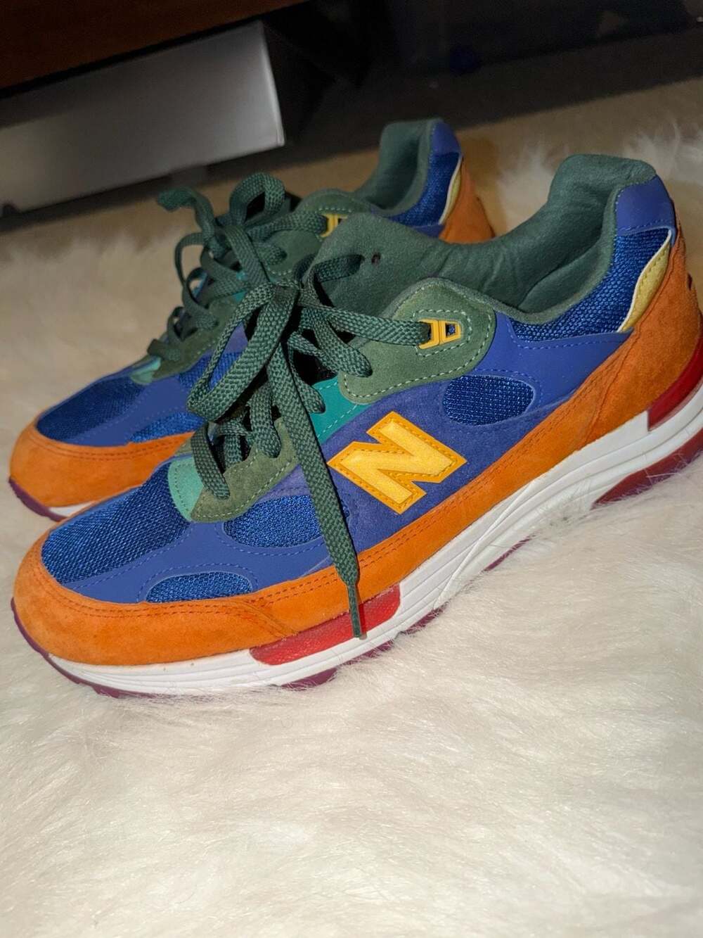 New Balance 992 Size 11.5 Multi-Color Made in USA Sneakers